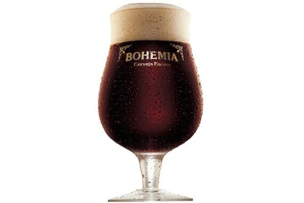 Copo para Cerveja em Vidro Bohemia Escura 400ml Transparente